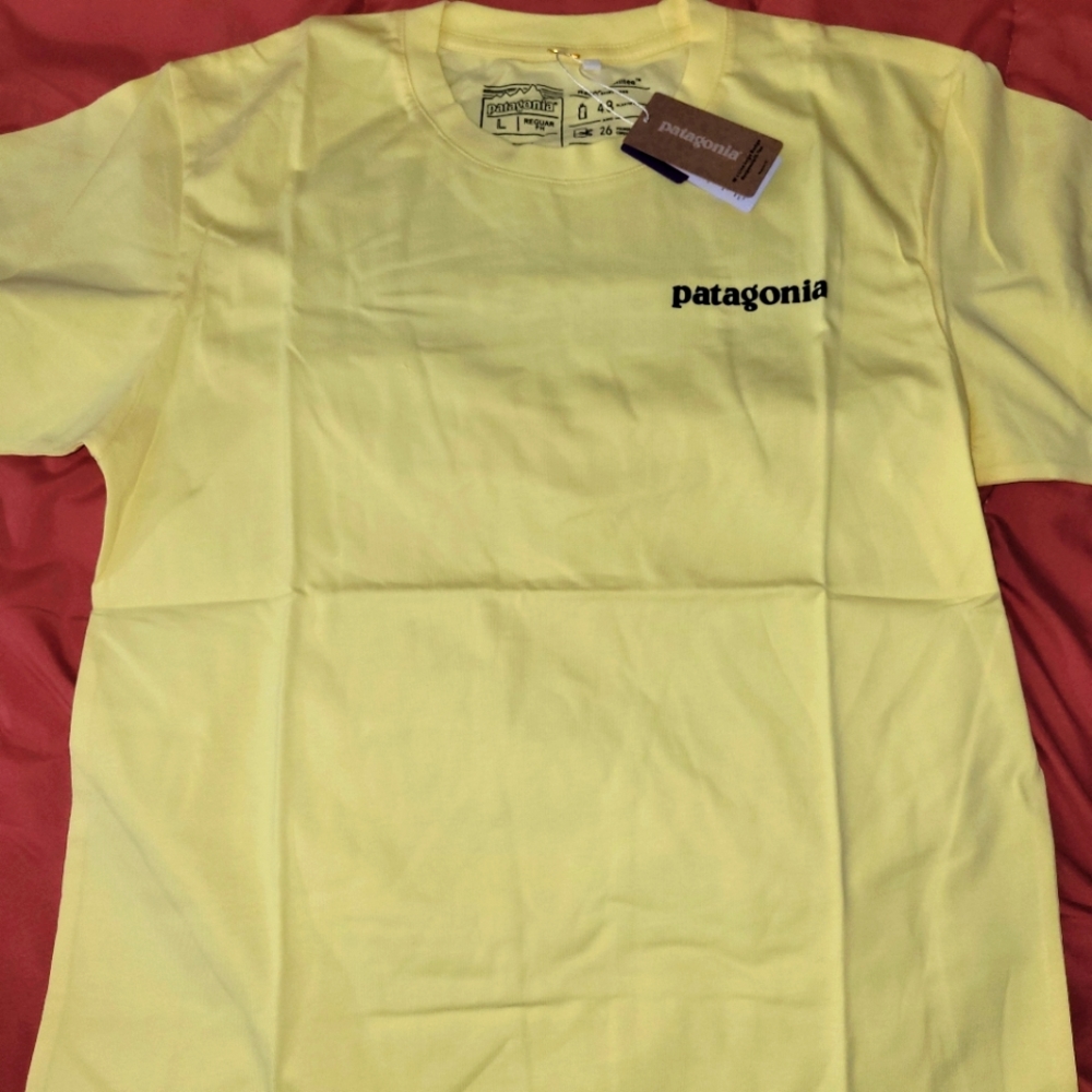 Pantagonia t shirts.